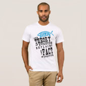 Feit van evolutie t-shirt (Voorkant volledig)
