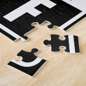 Feit van Levenskalender Zegt WTF Humor Legpuzzel (Zijkant)