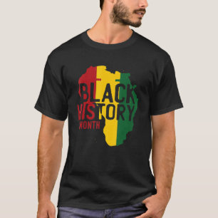 Feit zwarte geschiedenis maand pan-Afrikaans vlagA T-shirt