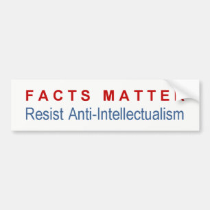 Feitelijke bumpersticker