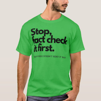 Feitelijke controle 1 t-shirt