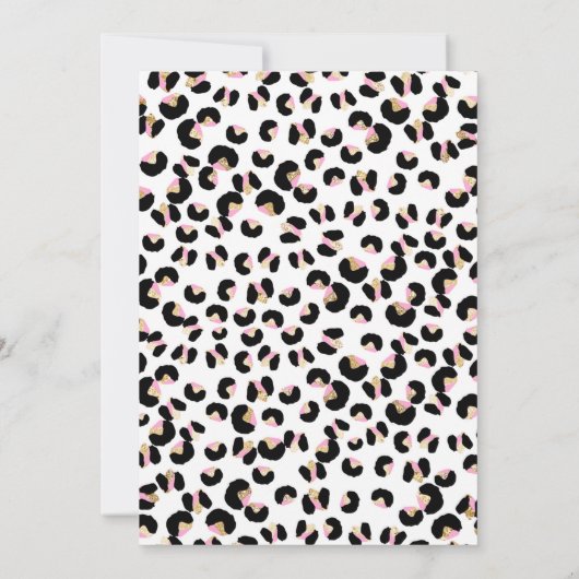 Feitelijke dierentuin op vliegdag Wild Safari Kaart (Achterkant)