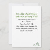 Feitelijke feestdag voor kerstfeestdagen kaart (Achterkant)