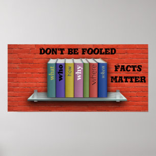 Feitelijke feiten poster