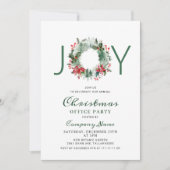 Feitelijke Holly-kerstfeestdag Kaart (Voorkant)