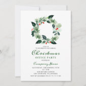 Feitelijke Holly-kerstfeestdag Kaart (Voorkant)