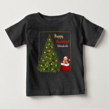 Feitelijke kerstboom Santa Claus Holiday Personali