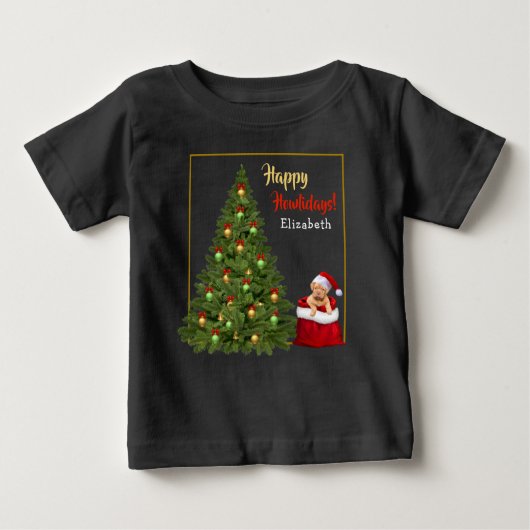 Feitelijke kerstboom Santa Claus Holiday Personali (Voorkant)