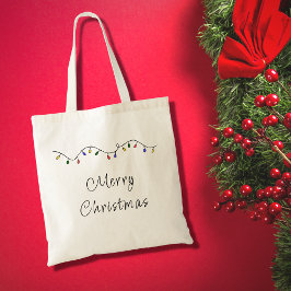 Feitelijke kerstfeestdag in Napkins Tote Bag