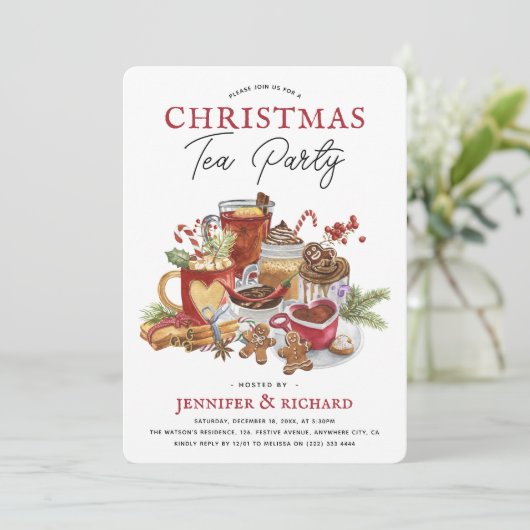 Feitelijke kerstfeestdag kaart (Staand voorkant)