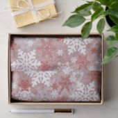 Feitelijke kerstsnowflake Holiday party Tissuepapier (Geschenk)