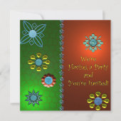 Feitelijke partijuitnodiging kaart (Voorkant)