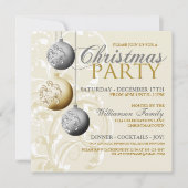 Feitelijke uitnodiging voor kerstfeest (Voorkant)