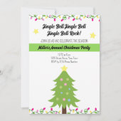 Feitelijke uitnodiging voor kerstfeest (Voorkant)
