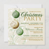 Feitelijke uitnodiging voor kerstfeest (Voorkant)