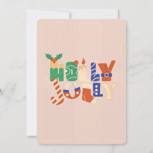 Feitelijke uitnodiging voor kerstfeest (Achterkant)