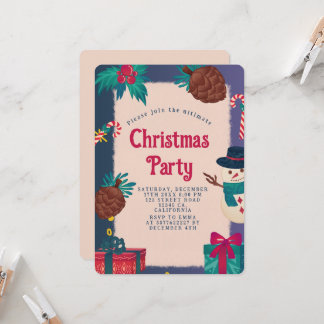 Feitelijke uitnodiging voor kerstfeest