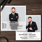 Feiten 2 foto moderne afstuderen aankondiging