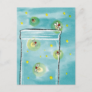 Feiten als zomer briefkaart