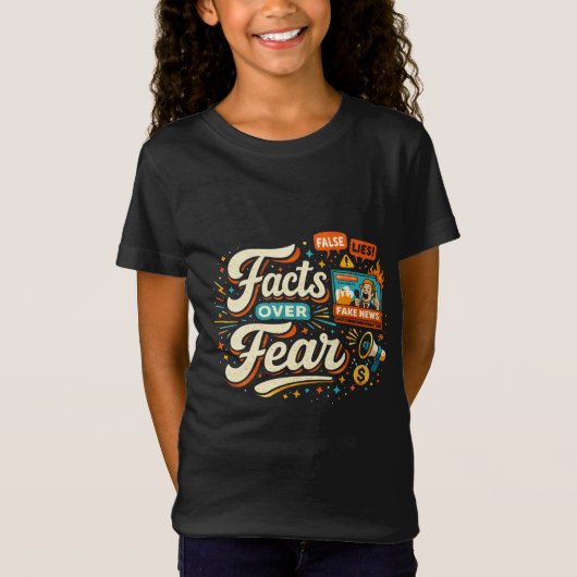 Feiten Boven Angst T-shirt (Voorkant)