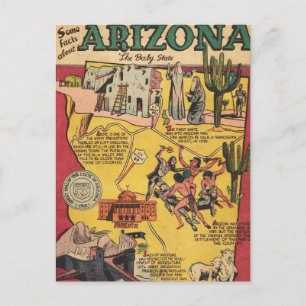Feiten over Arizona Briefkaart