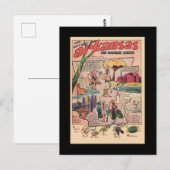 Feiten over Arkansas Briefkaart (Voorkant / Achterkant)