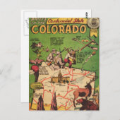 Feiten over Colorado Briefkaart (Voorkant / Achterkant)