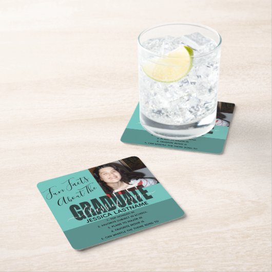 Feiten over de Afstuderen foto van elk jaar Kartonnen Onderzetters (Insitu)