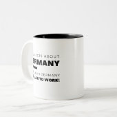 Feiten over Duitsland Tweekleurige Koffiemok (Voorkant links)