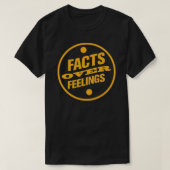 Feiten over gevoelens Sticker T-shirt (Design voorkant)