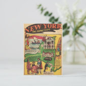 Feiten over New York Briefkaart (Staand voorkant)