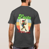 Feiten Trump liegt T-shirt (Achterkant)