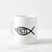 FEITEN ZIJN GROTER DAN RELIGIE KOFFIEMOK (Voorkant links)