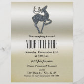 Feitenbrochure kerstfeestdag flyer (Voorkant)