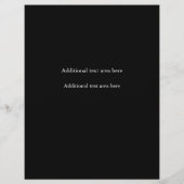 Feitenbrochure kerstfeestdag flyer (Achterkant)