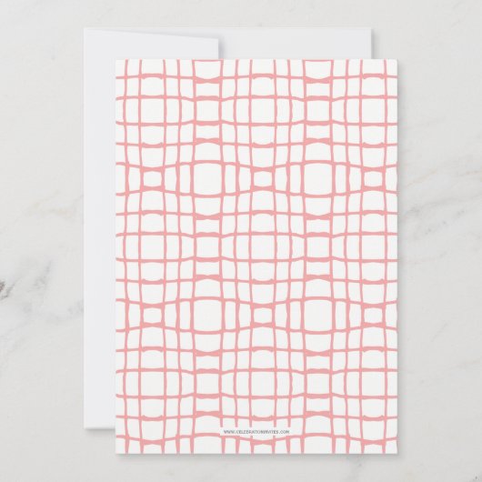 fel afstuderen aankondiging (Achterkant)