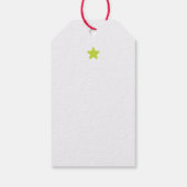 Fel bakgeest Gave Tags Cadeaulabel (Achterkant)