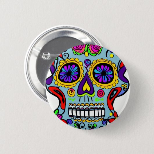 fel - dag van de doodsstrijd ronde button 5,7 cm (Voorkant /achterkant)