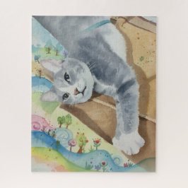 Fel, de Kat Legpuzzel