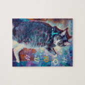 Fel, de Kat Legpuzzel (Horizontaal)