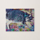 Fel, de Kat Legpuzzel (Horizontaal)