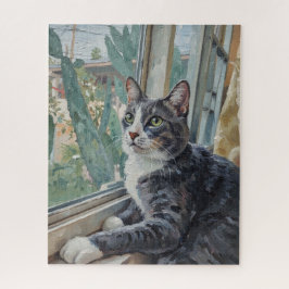 Fel, de Kat Legpuzzel