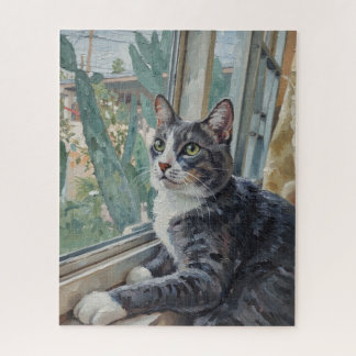 Fel, de Kat Legpuzzel