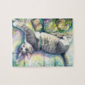Fel, de Kat Legpuzzel (Horizontaal)