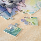 Fel, de Kat Legpuzzel (Zijkant)
