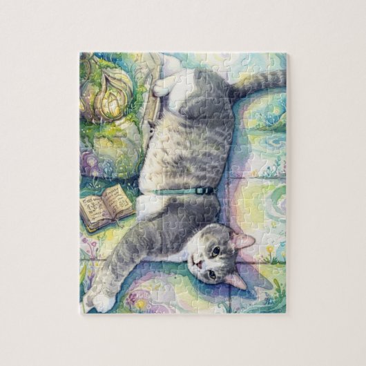Fel, de Kat Legpuzzel (Verticaal)