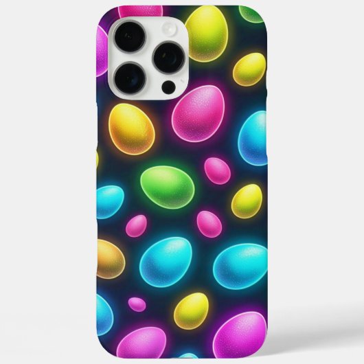Fel gekleurd/neon Paasei/Lente Case-Mate iPhone Case (Achterkant)