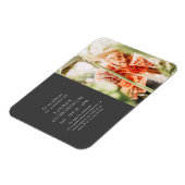 Fel haar levensmoderne, eenvoudige, minimalistisch magneet (Linkerzijde)