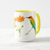 fel-ochtendmok mok (Voorkant rechts)