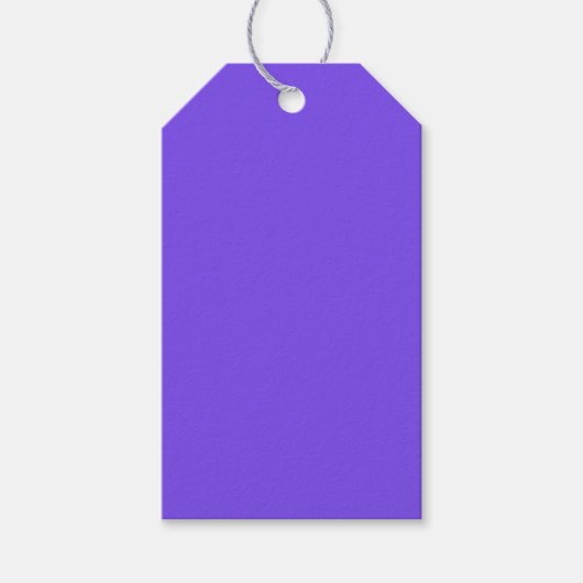 Fel paars cadeaukaartje cadeaulabel (Voorkant)